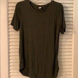 Olive colored Old Navy top